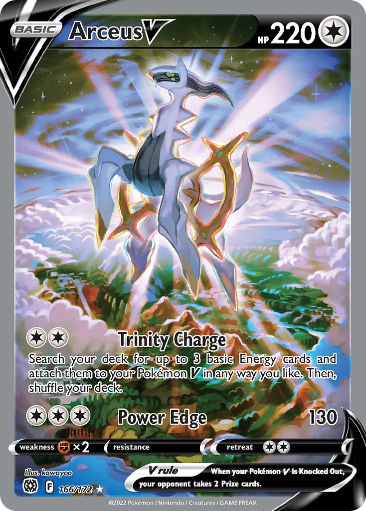 Arceus V (Brilliant Stars) - Pokémon in TCG Land México