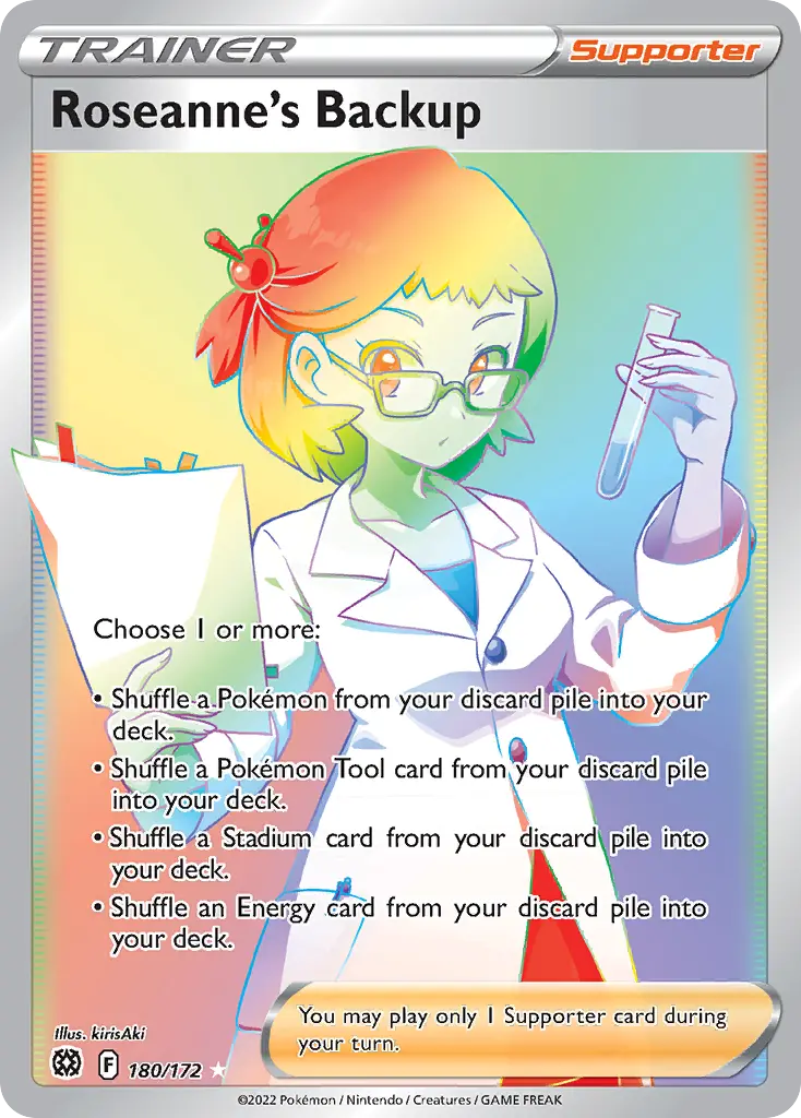 Roseanne's Backup (Brilliant Stars) - Pokémon in TCG Land