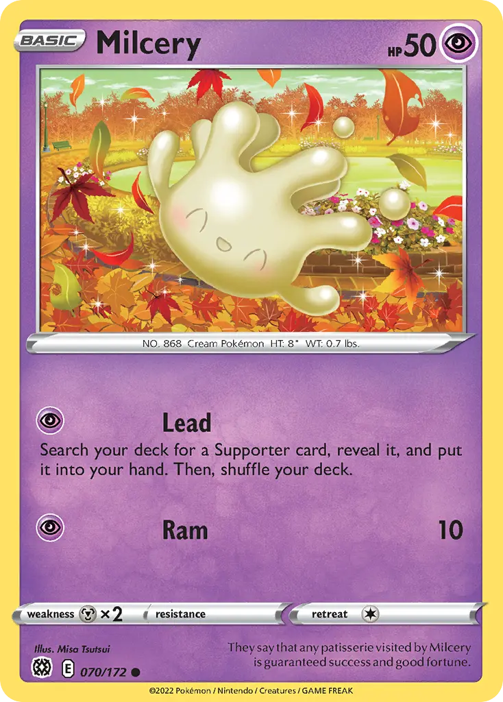 Milcery (Brilliant Stars) - Pokémon in TCG Land