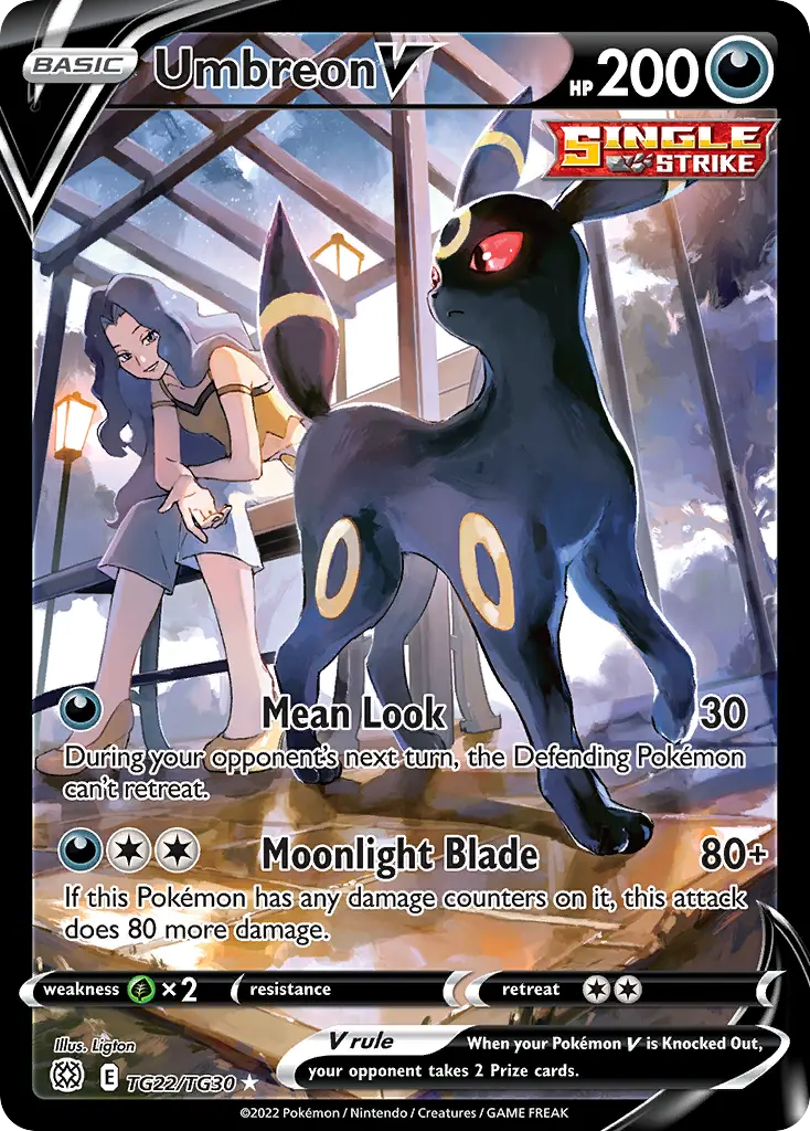 Umbreon V (Brilliant Stars Trainer Gallery) - Pokémon in TCG Land México