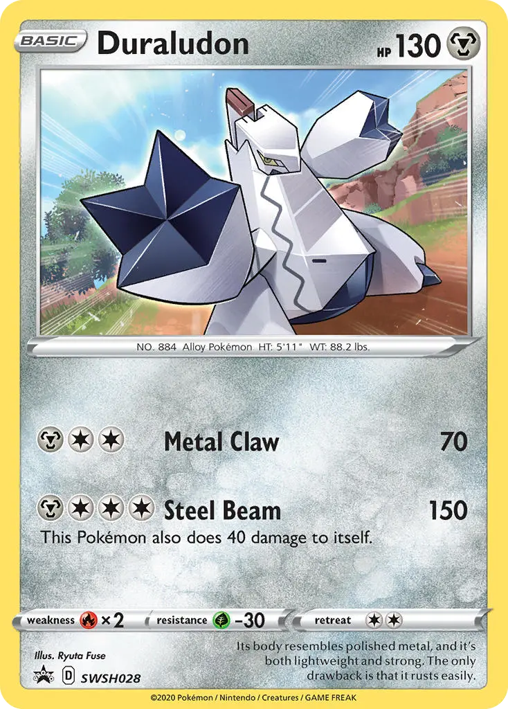 Duraludon (SWSH Black Star Promos) - Pokémon in TCG Land México
