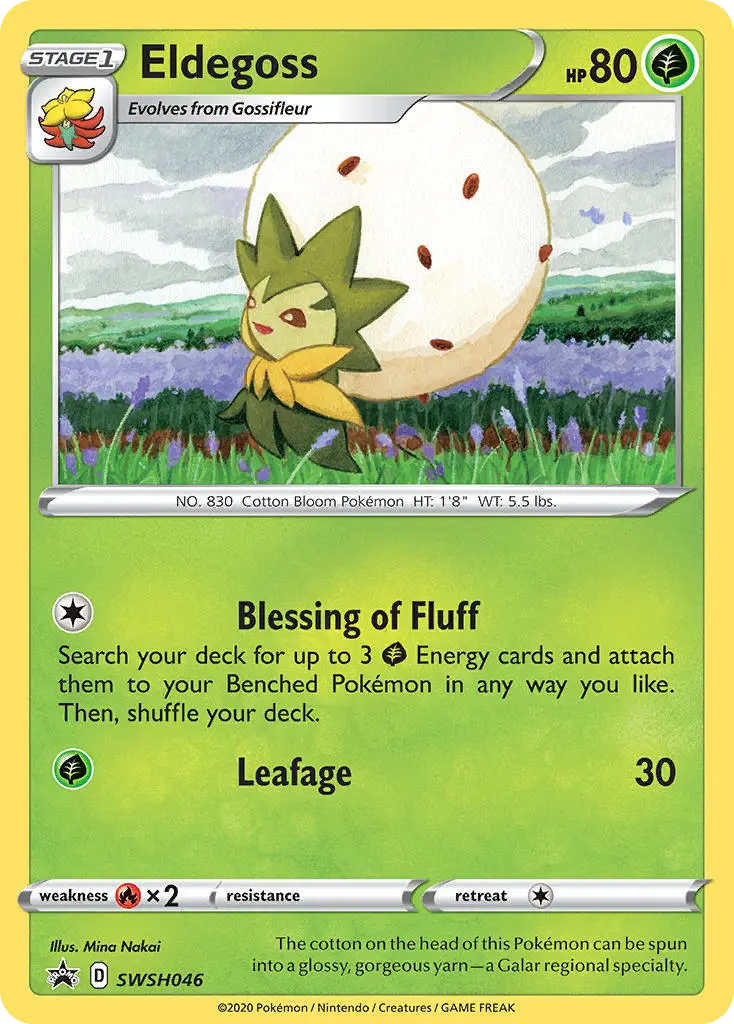 Eldegoss (SWSH Black Star Promos) - Pokémon in TCG Land México