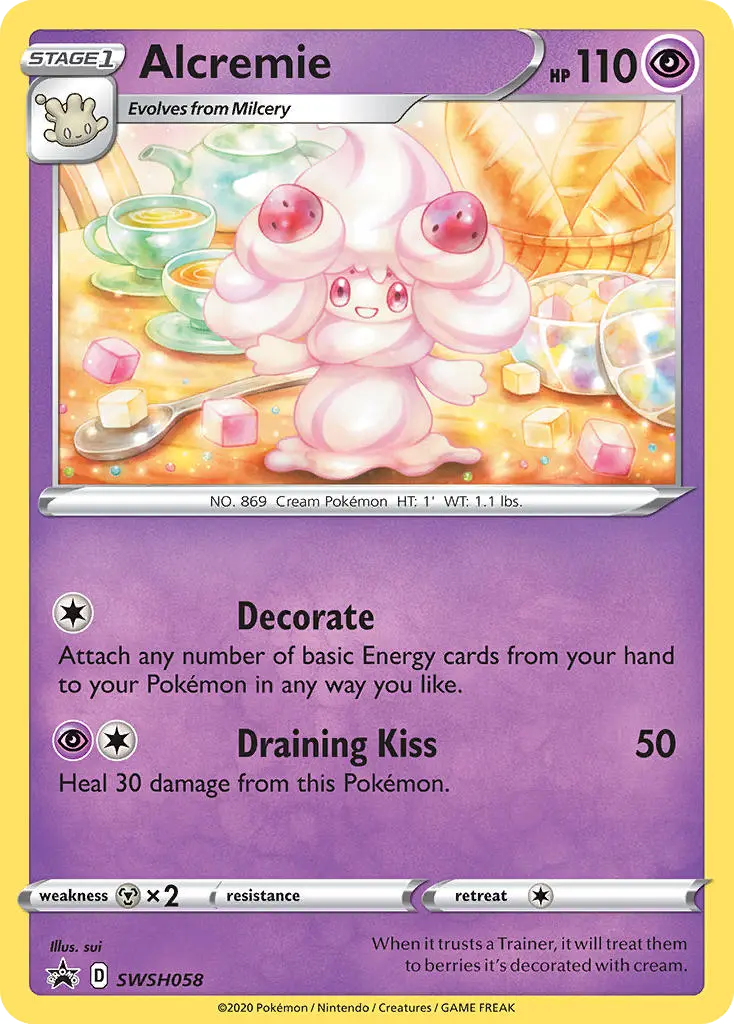 Alcremie (SWSH Black Star Promos) - Pokémon in TCG Land México