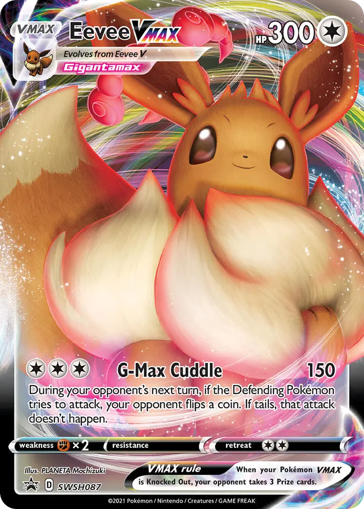 Eevee VMAX (SWSH Black Star Promos) - Pokémon in TCG Land México