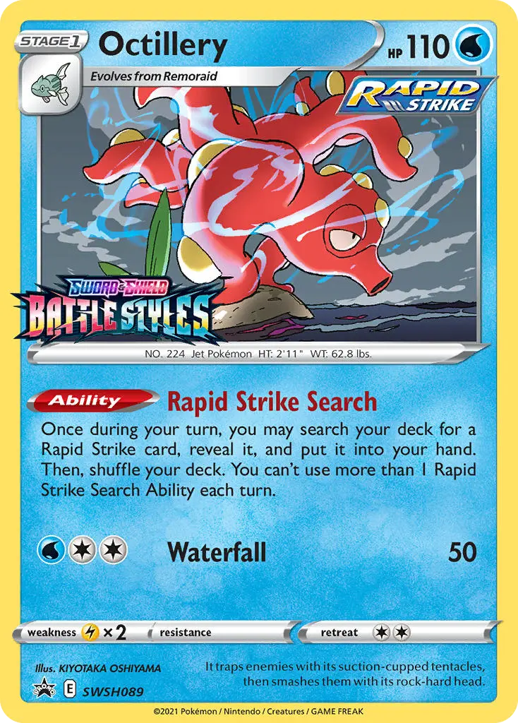 Octillery (SWSH Black Star Promos) - Pokémon in TCG Land México