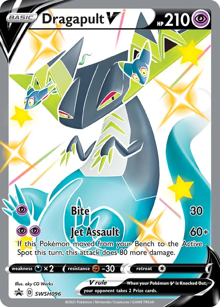 Dragapult V (SWSH Black Star Promos) - Pokémon in TCG Land México