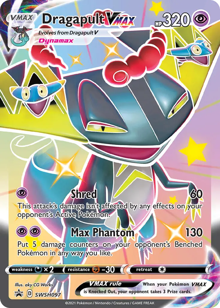 Dragapult VMAX (SWSH Black Star Promos) - Pokémon in TCG Land México