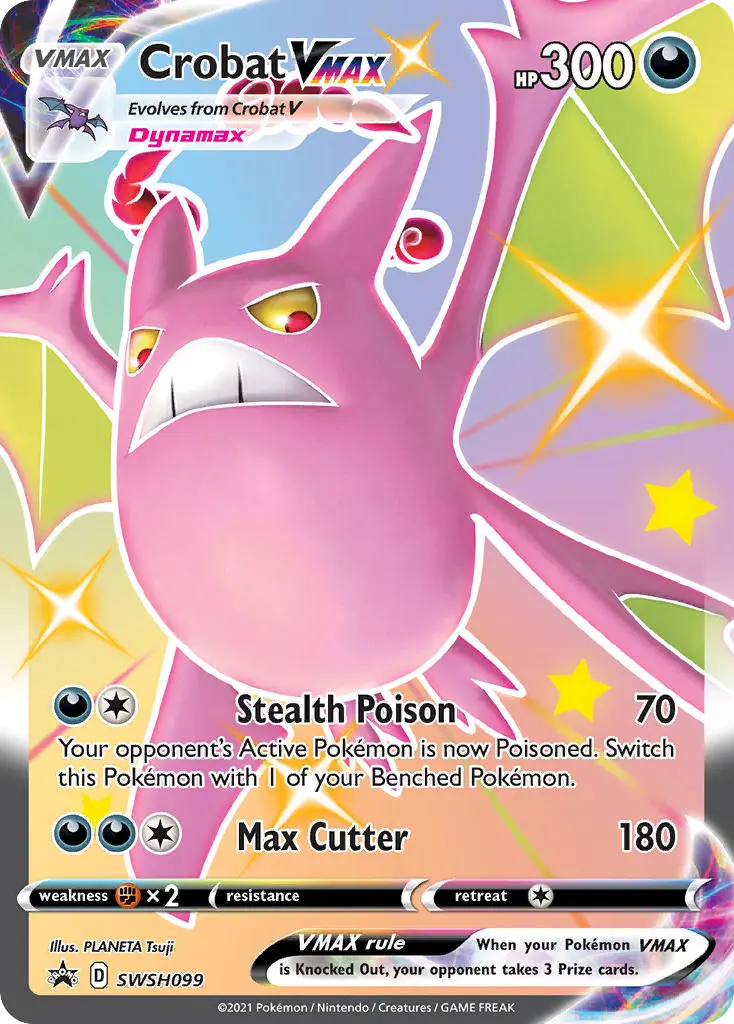 Crobat VMAX (SWSH Black Star Promos) - Pokémon in TCG Land México