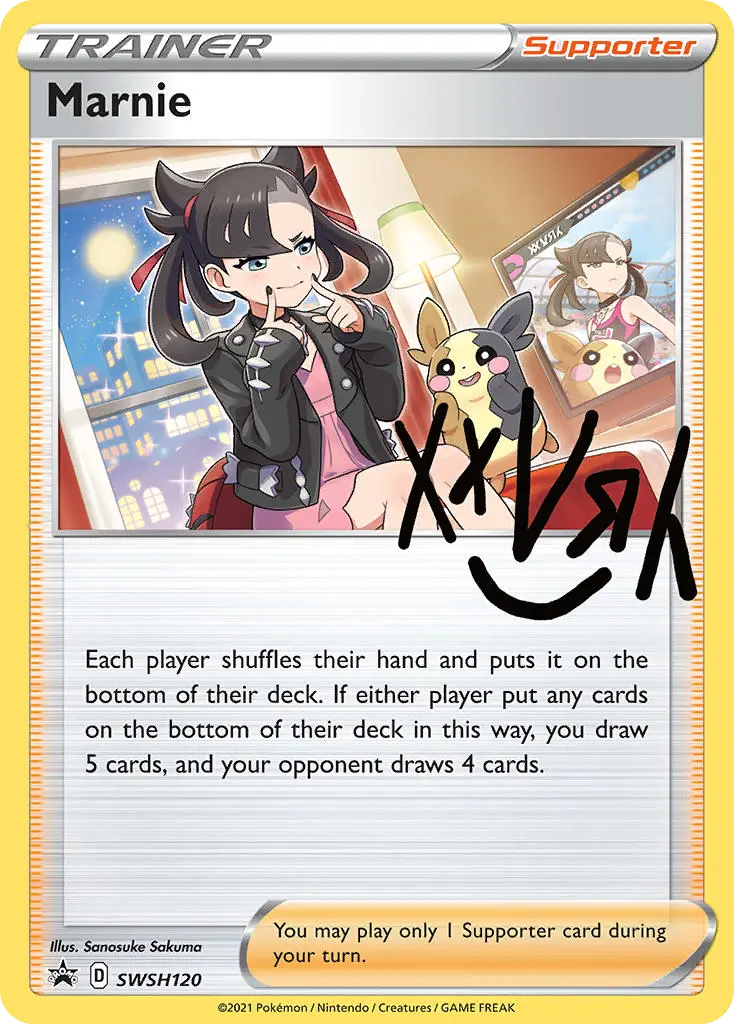 Marnie (SWSH Black Star Promos) - Pokémon in TCG Land México