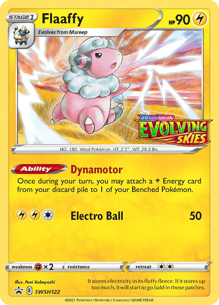 Flaaffy (SWSH Black Star Promos) - Pokémon in TCG Land México