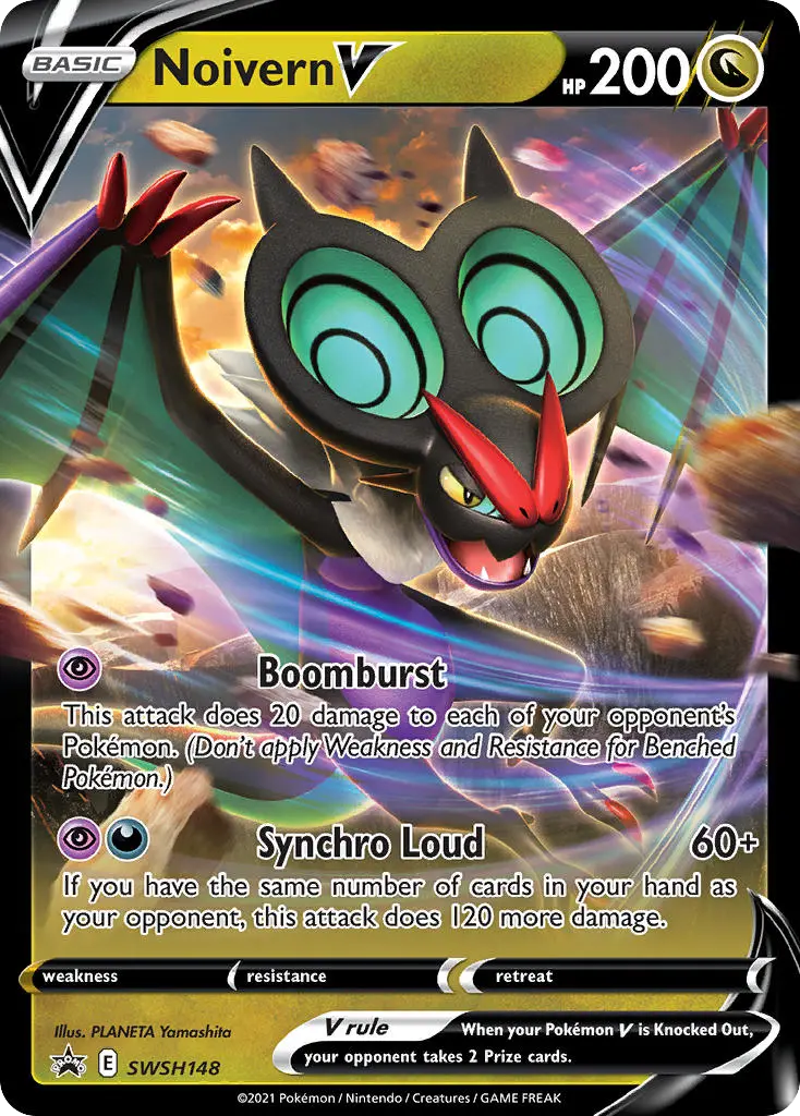 Noivern V (SWSH Black Star Promos) - Pokémon in TCG Land México