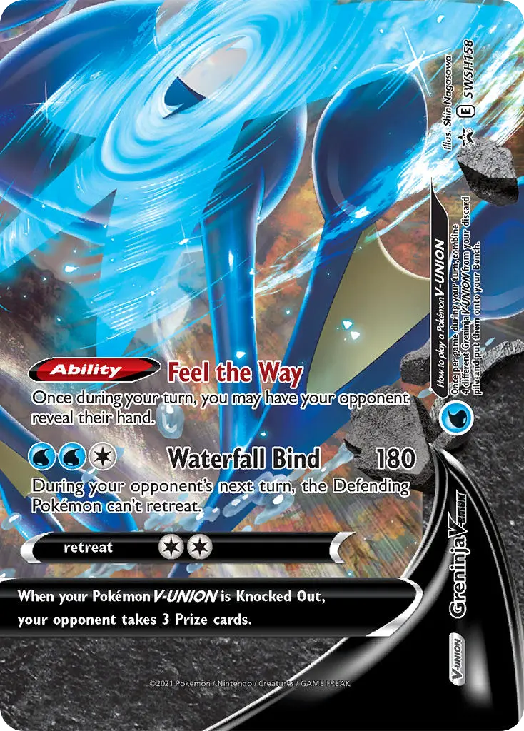 Greninja V-UNION (SWSH Black Star Promos) - Pokémon in TCG Land México