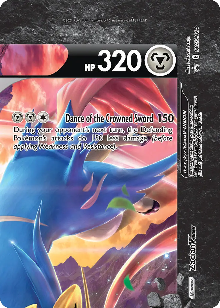 Zacian V-UNION (SWSH Black Star Promos) - Pokémon in TCG Land México