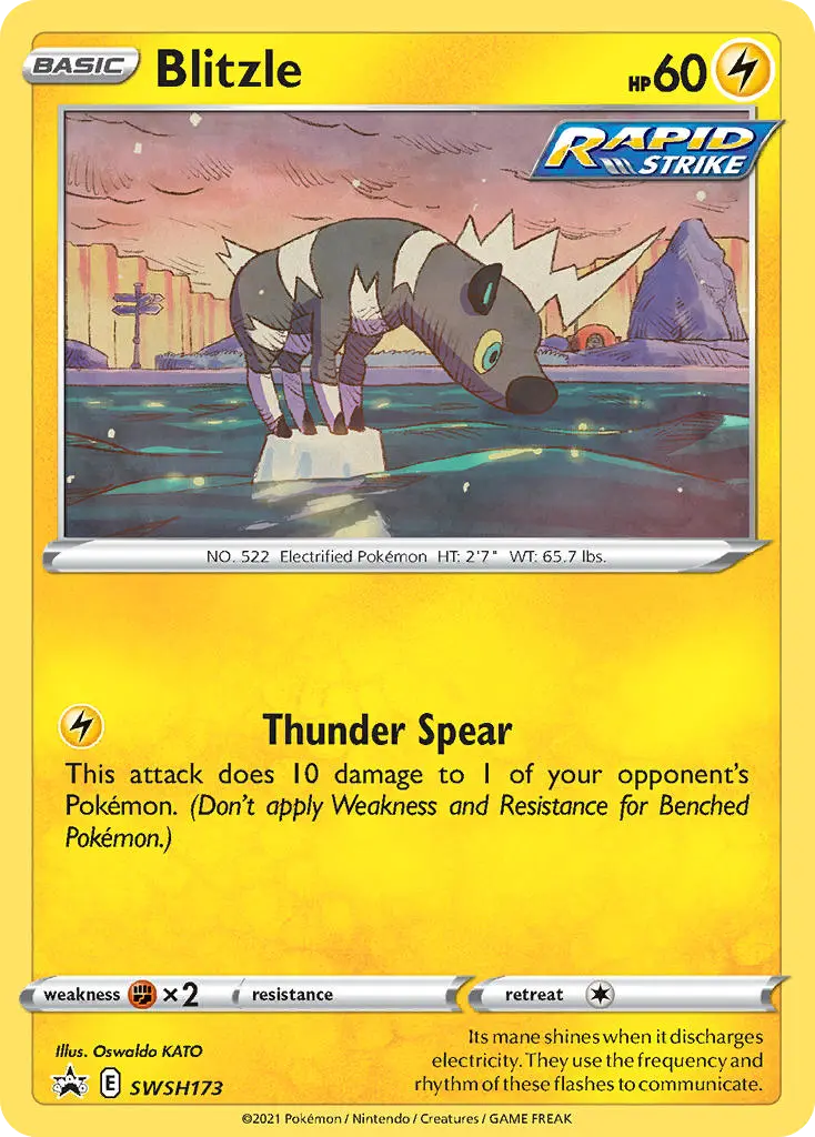 Blitzle (SWSH Black Star Promos) - Pokémon in TCG Land México