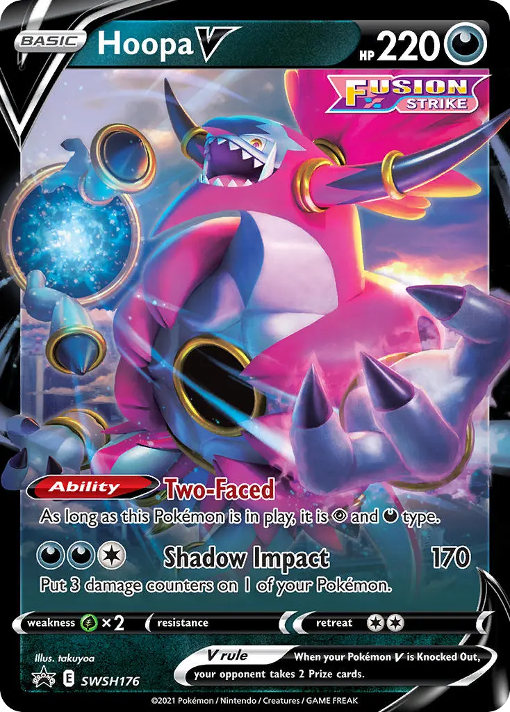 Hoopa V (SWSH Black Star Promos) - Pokémon in TCG Land México