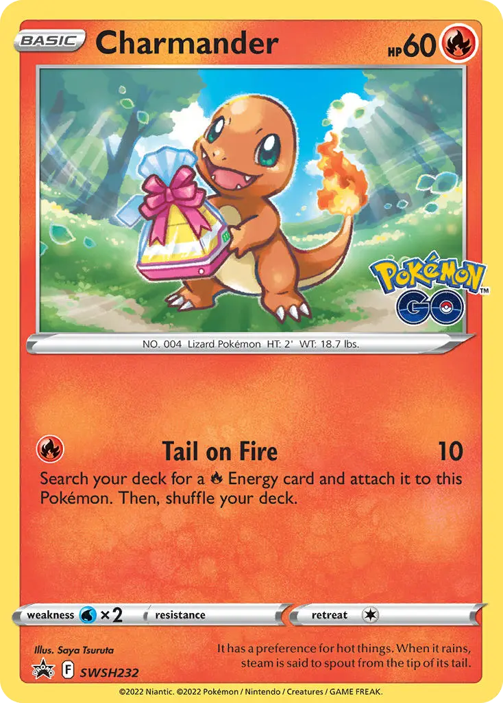 Charmander (SWSH Black Star Promos) - Pokémon in TCG Land México