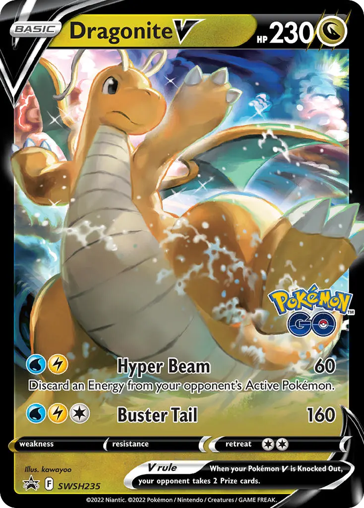 Dragonite V (SWSH Black Star Promos) - Pokémon in TCG Land México