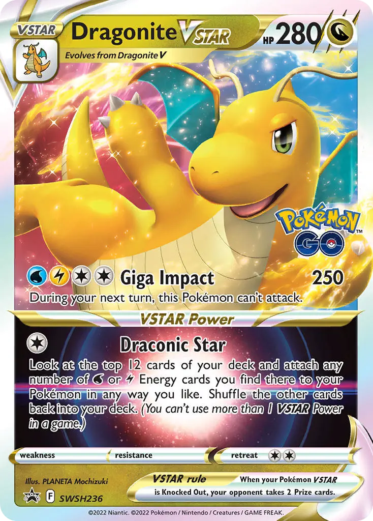 Dragonite VSTAR (SWSH Black Star Promos) - Pokémon in TCG Land México