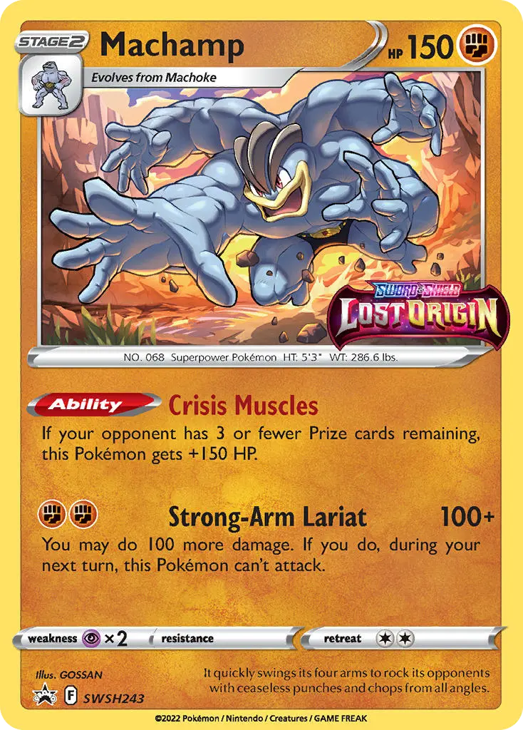 Machamp (SWSH Black Star Promos) - Pokémon in TCG Land México
