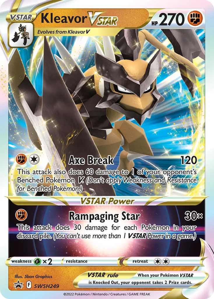 Kleavor VSTAR (SWSH Black Star Promos) - Pokémon in TCG Land México