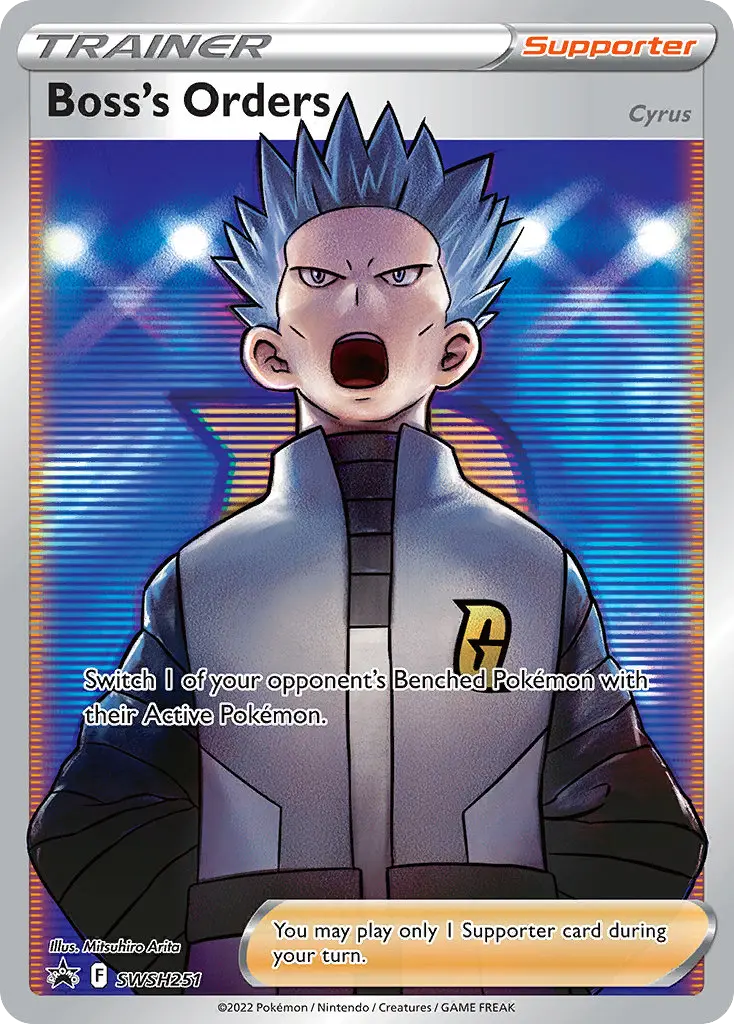 Boss's Orders (SWSH Black Star Promos) - Pokémon in TCG Land México
