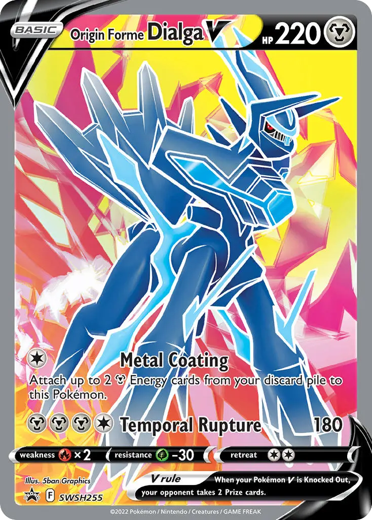 Origin Forme Dialga V (SWSH Black Star Promos) - Pokémon in TCG Land México