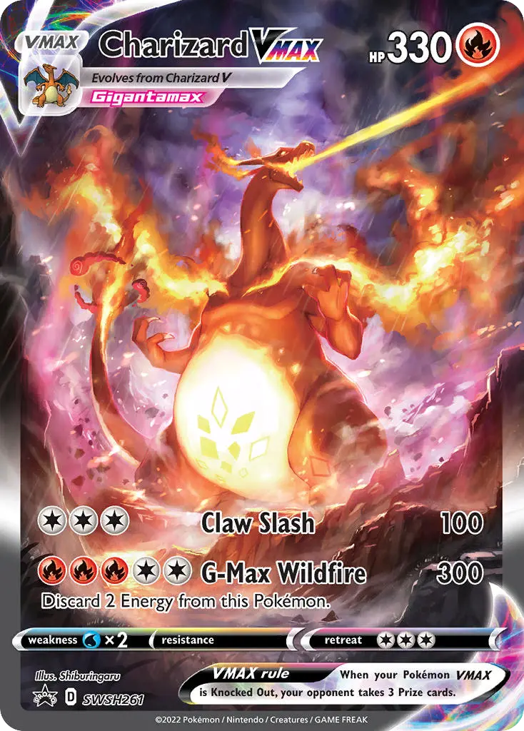 Charizard VMAX (SWSH Black Star Promos) - Pokémon in TCG Land