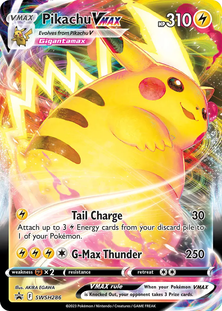 Pikachu VMAX (SWSH Black Star Promos) - Pokémon in TCG Land México
