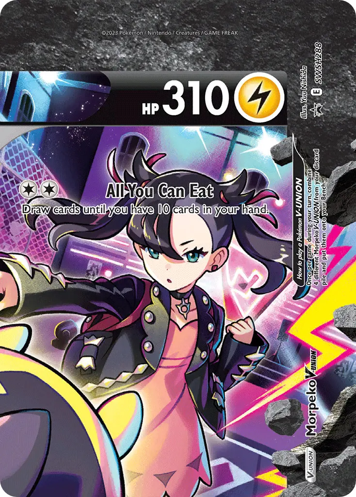 Morpeko V-UNION (SWSH Black Star Promos) - Pokémon in TCG Land México