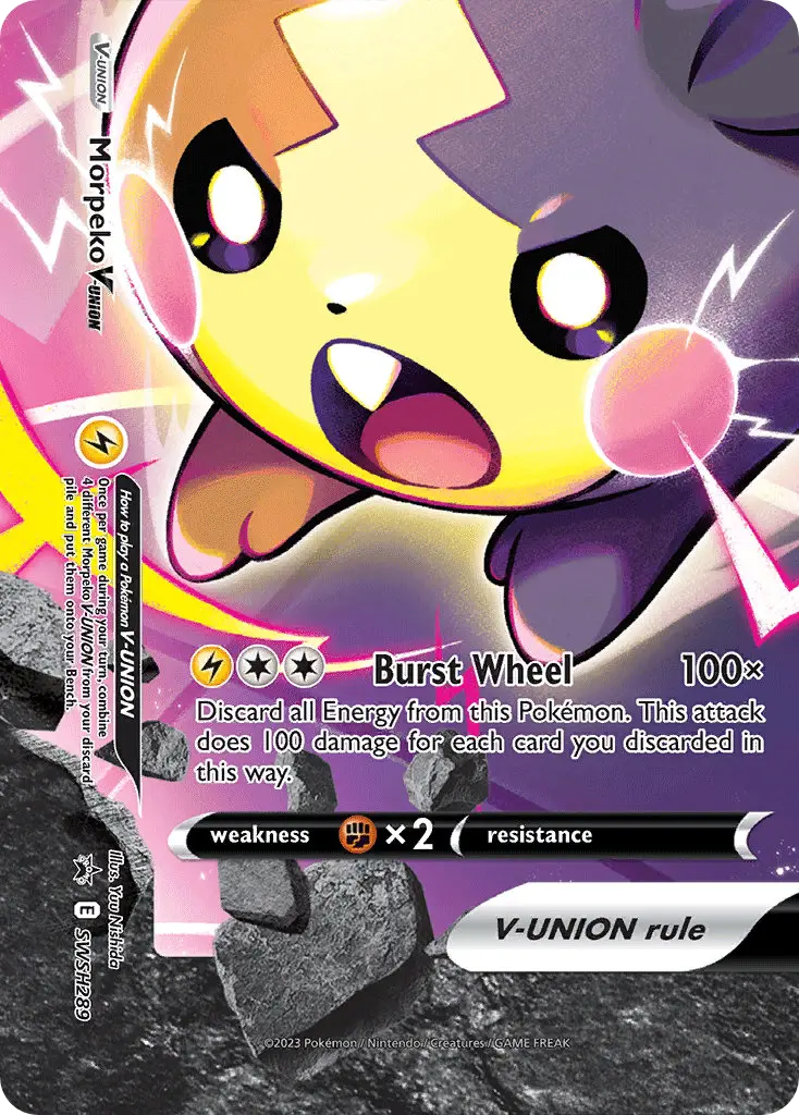 Morpeko V-UNION (SWSH Black Star Promos) - Pokémon in TCG Land México