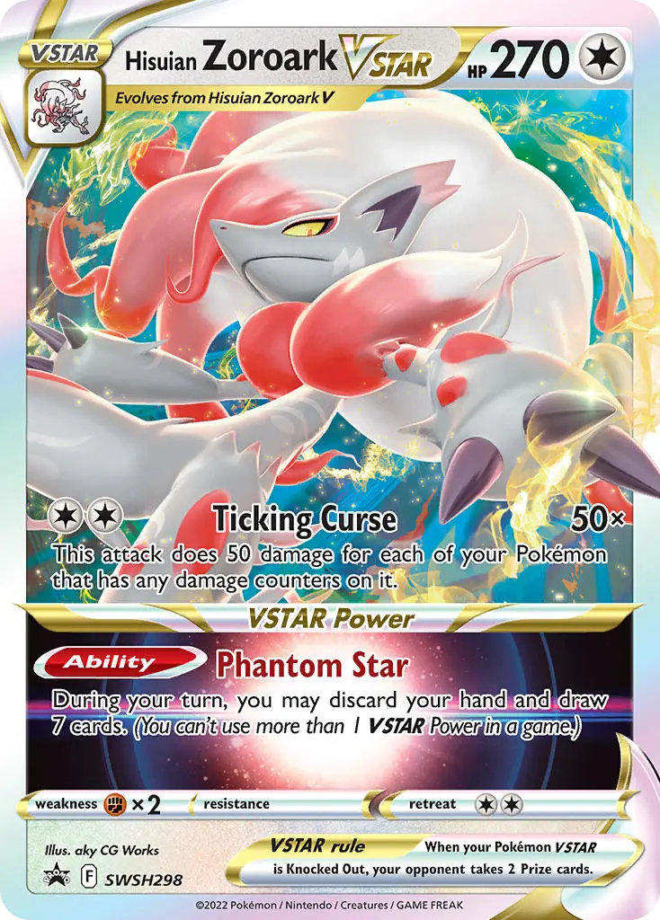 Hisuian Zoroark VSTAR (SWSH Black Star Promos) - Pokémon in TCG Land México