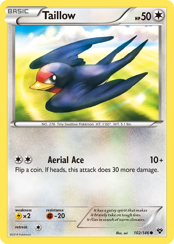 Taillow (XY) - Pokémon in TCG Land México