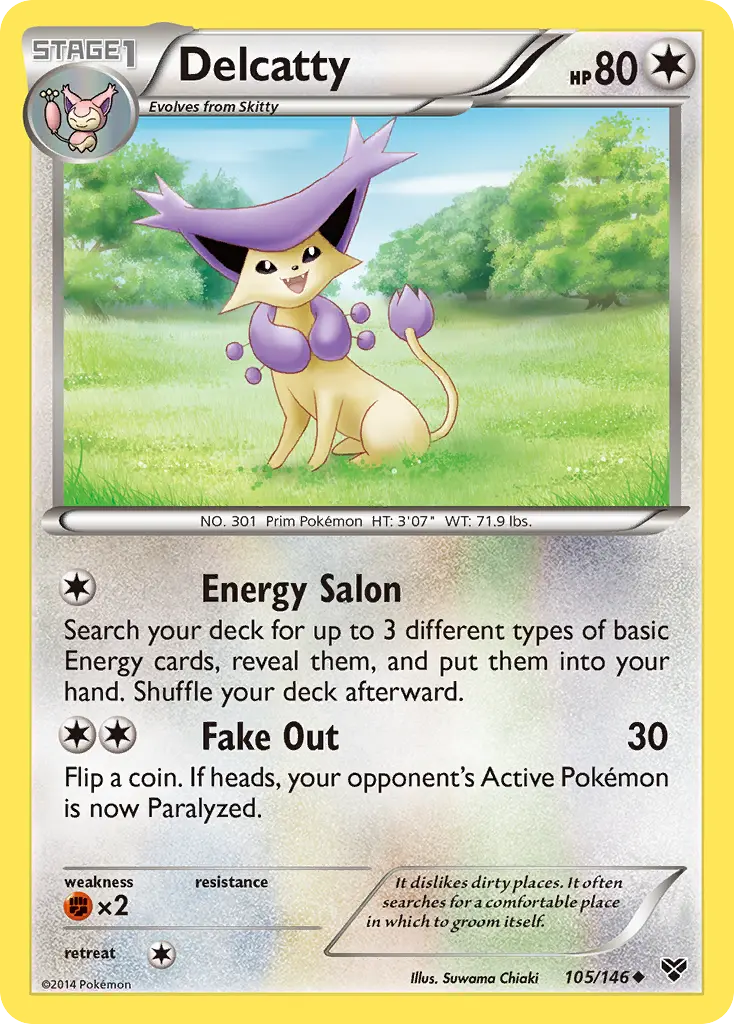 Delcatty (XY) - Pokémon in TCG Land México