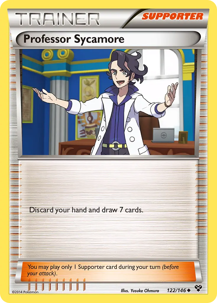 Professor Sycamore (XY) - Pokémon in TCG Land México
