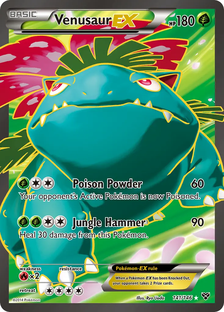 Venusaur-EX (XY) - Pokémon in TCG Land México