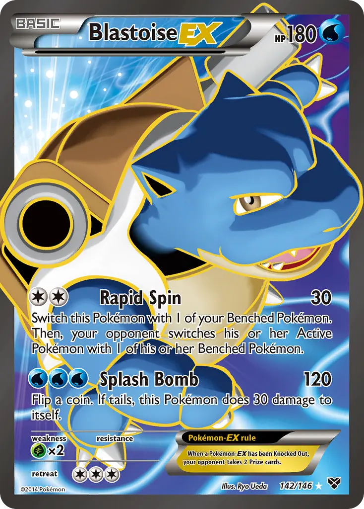 Blastoise-EX (XY) - Pokémon in TCG Land México