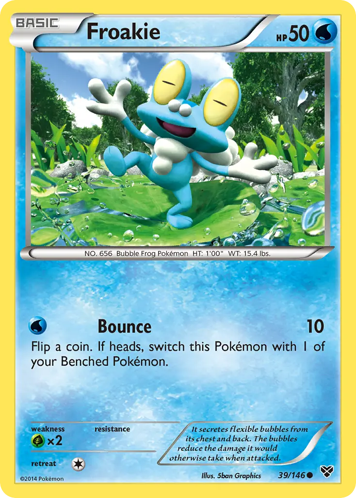 Froakie (XY) - Pokémon in TCG Land México