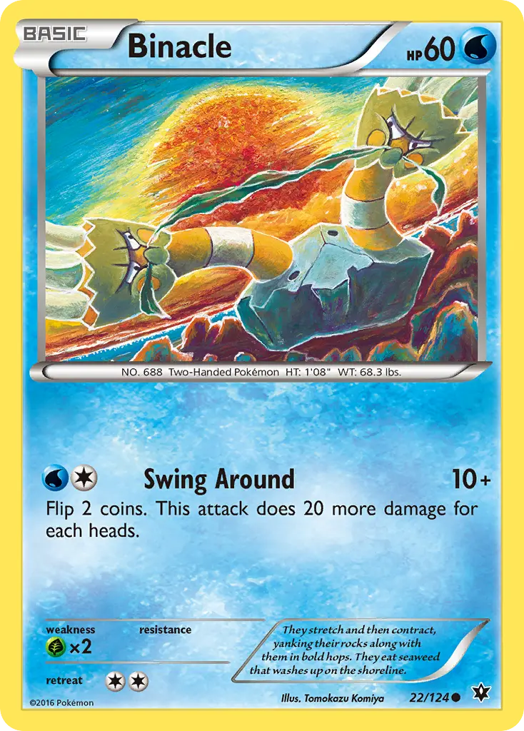 Binacle (Fates Collide) - Pokémon in TCG Land México