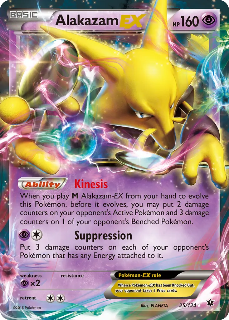 Alakazam-EX (Fates Collide) - Pokémon in TCG Land México