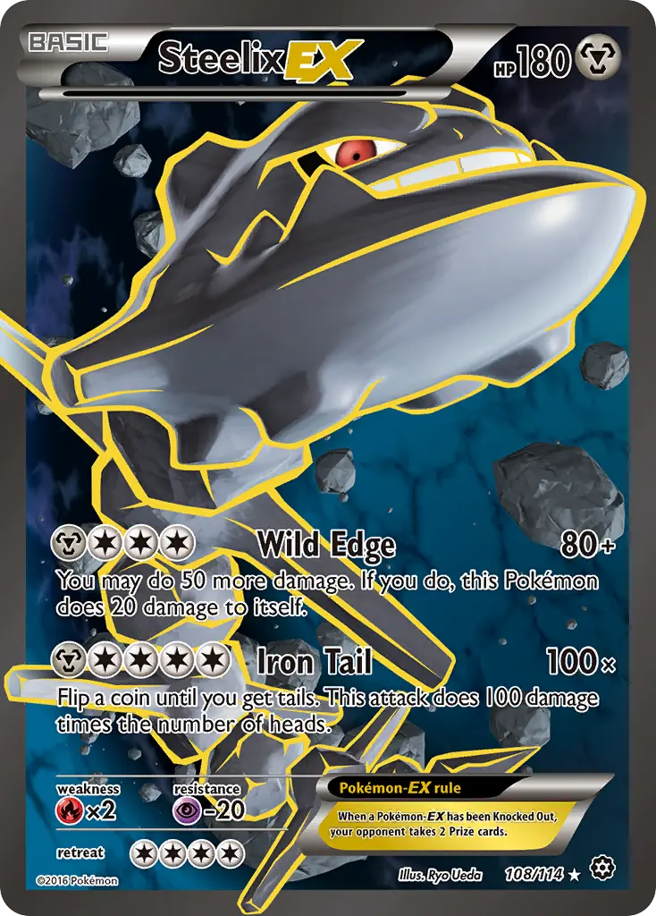 Steelix-EX (Steam Siege) - Pokémon in TCG Land México