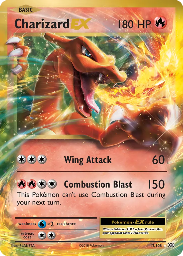 Charizard-EX (Evolutions) - Pokémon in TCG Land México
