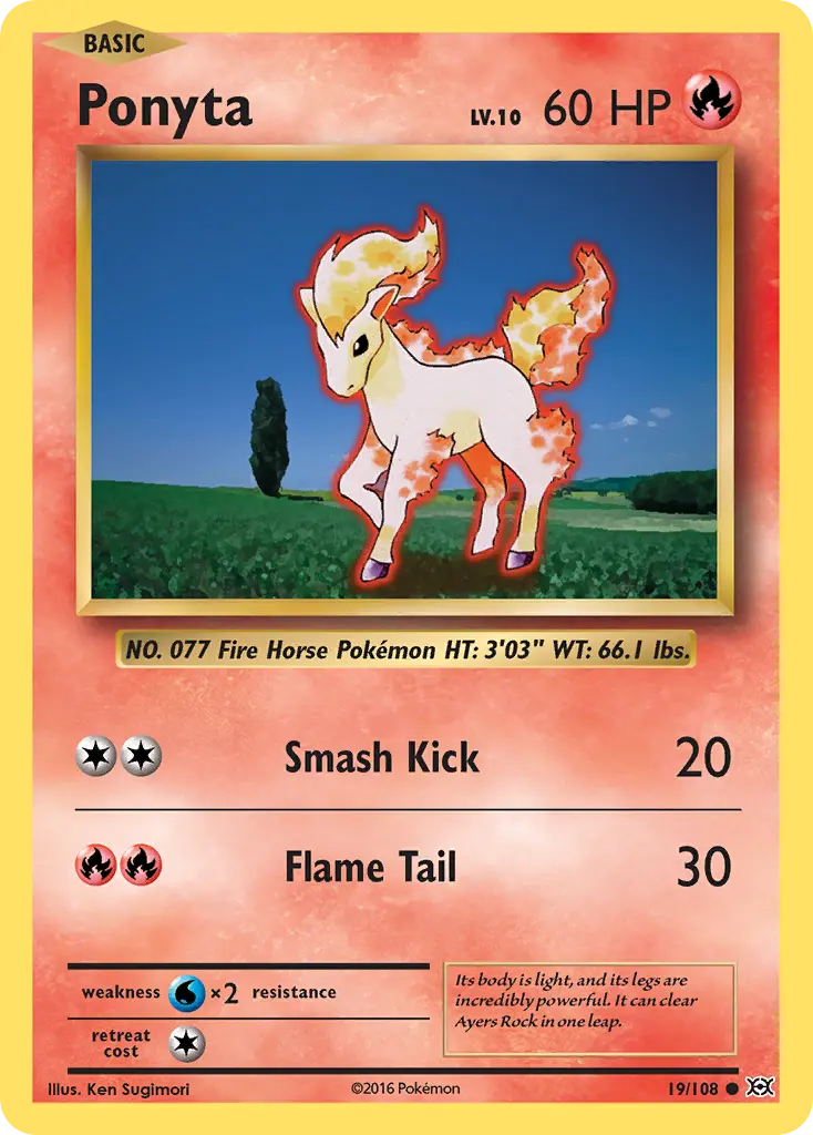 Ponyta (Evolutions) - Pokémon in TCG Land México