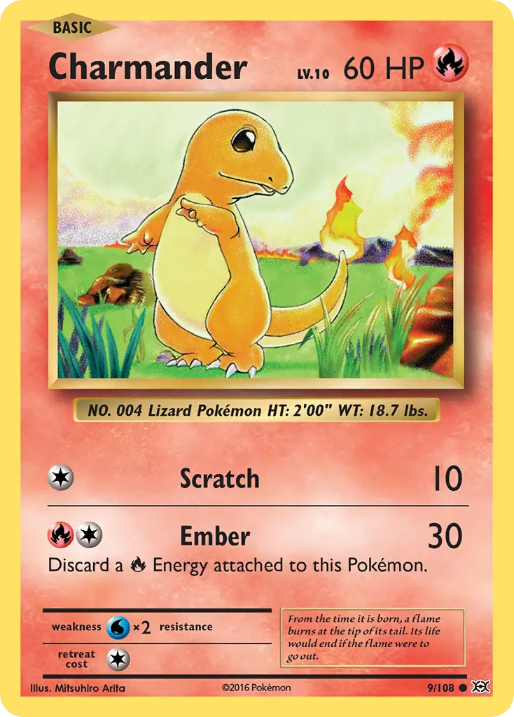 Charmander (Evolutions) - Pokémon in TCG Land México