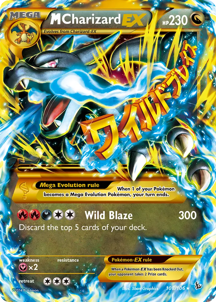 M Charizard-EX (Flashfire) - Pokémon in TCG Land México