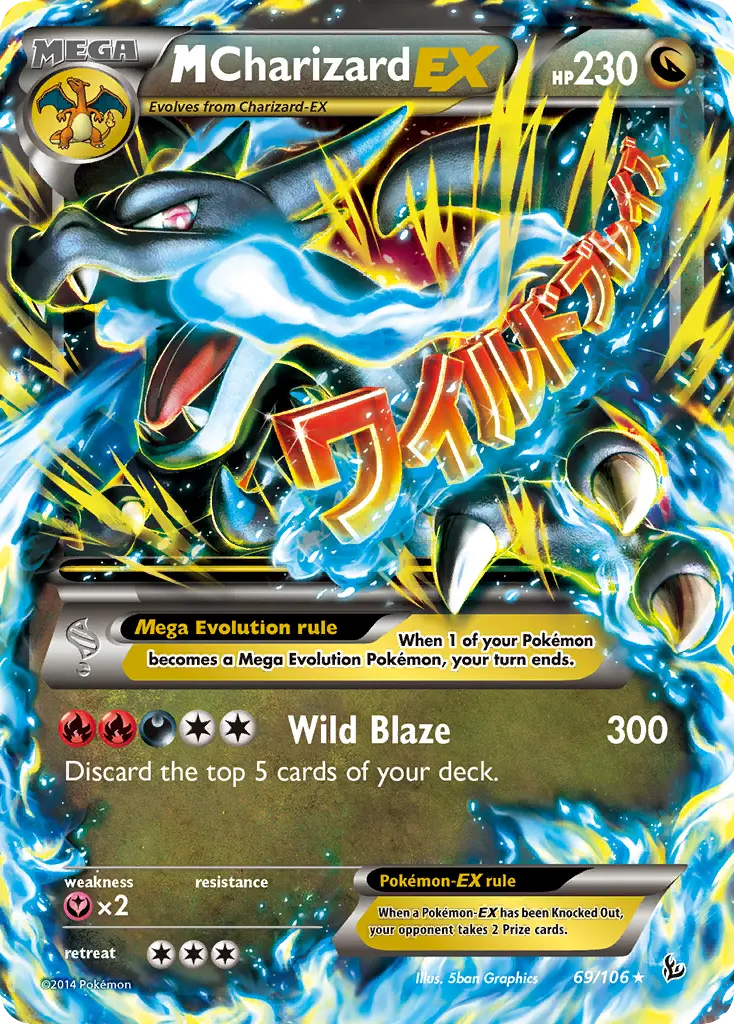 M Charizard-EX (Flashfire) - Pokémon in TCG Land México