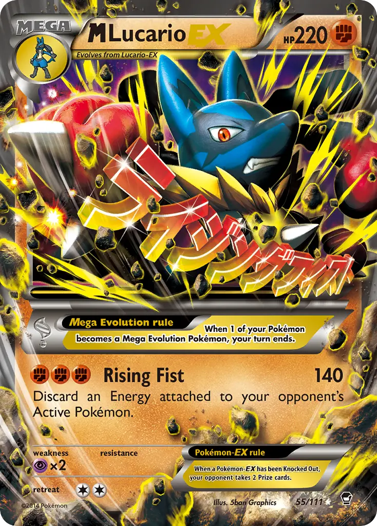 M Lucario-EX (Furious Fists) - Pokémon in TCG Land