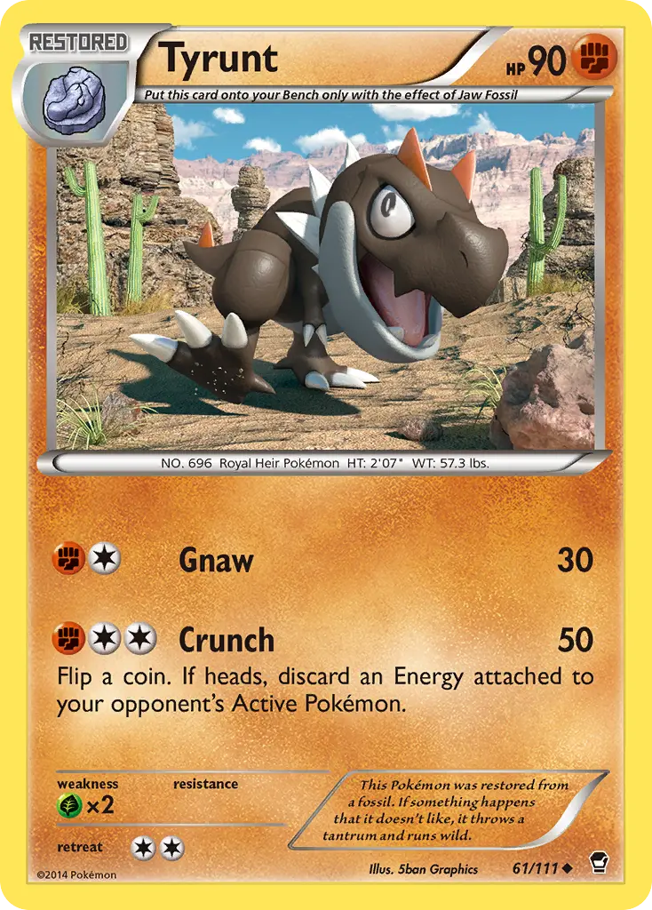 Tyrunt (Furious Fists) - Pokémon in TCG Land México