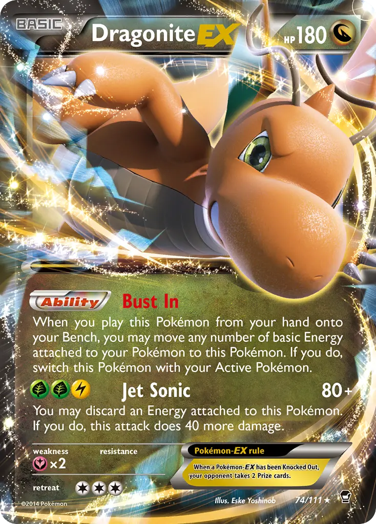 Dragonite-EX (Furious Fists) - Pokémon in TCG Land México