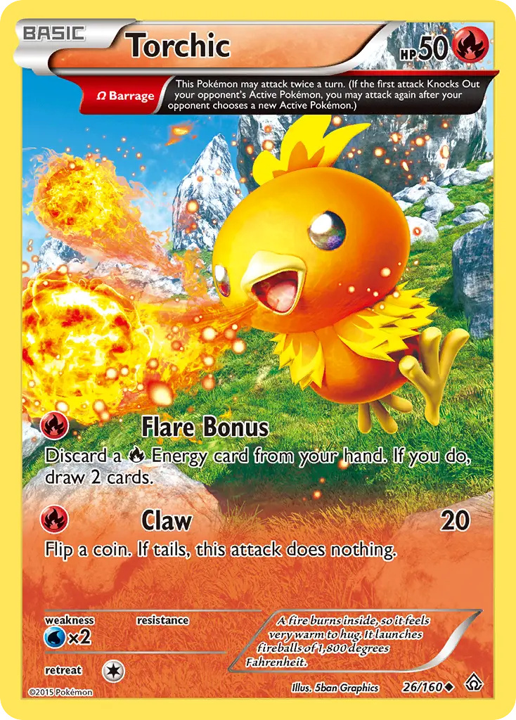 Torchic (Primal Clash) - Pokémon in TCG Land México