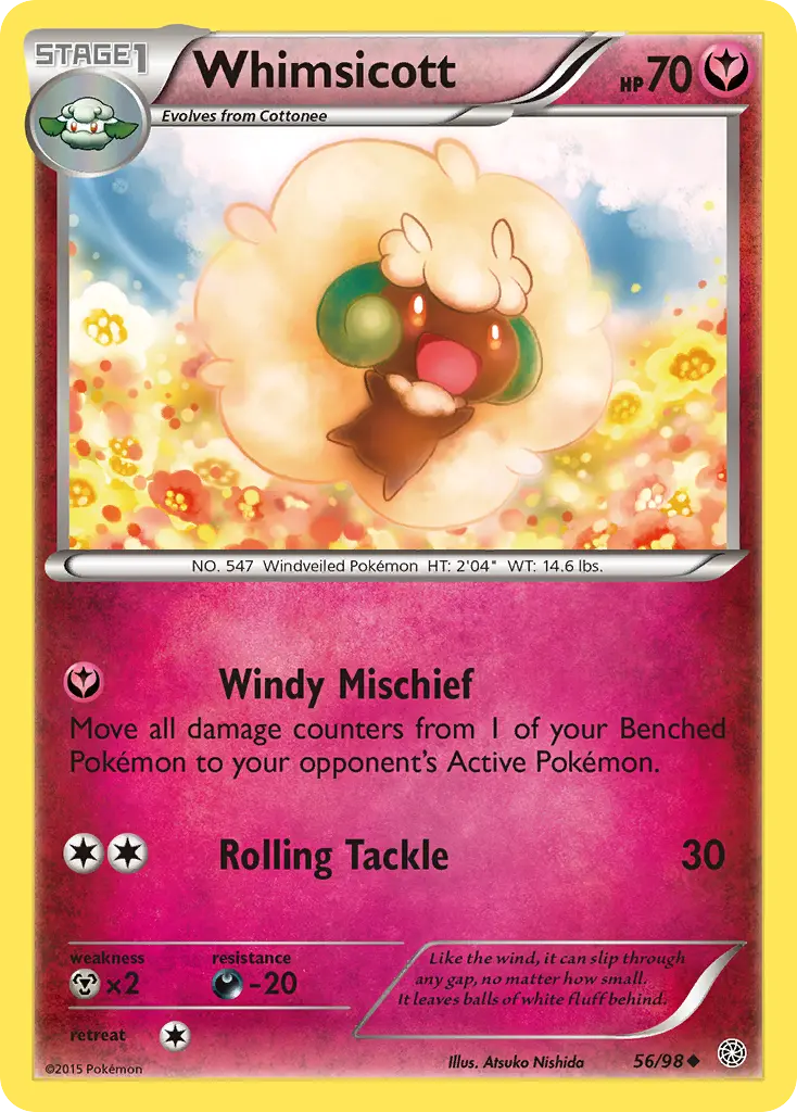 Whimsicott (Ancient Origins) - Pokémon in TCG Land México